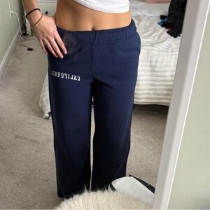California Navy Sweatpants